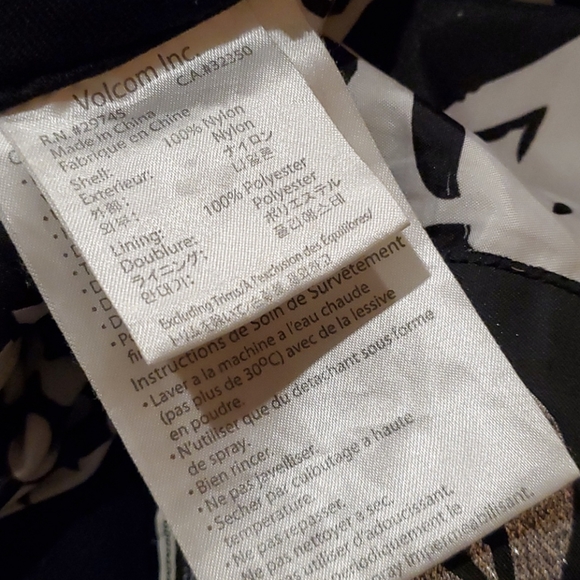 Ladies Volcom Insulated Ski/Snow Pants Black XS - Picture 15 of 16